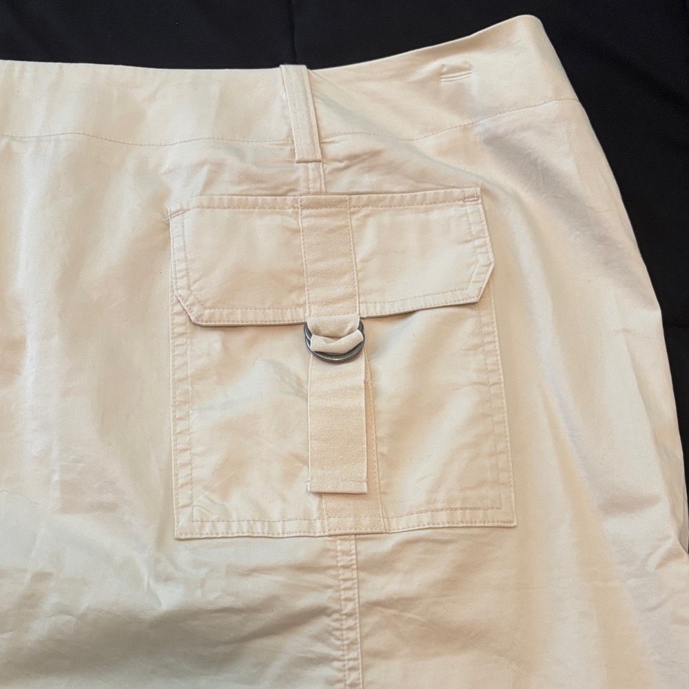 Talbots Woman Petites Classic Cream Women's Skirt 22wp - Picture 3 of 8